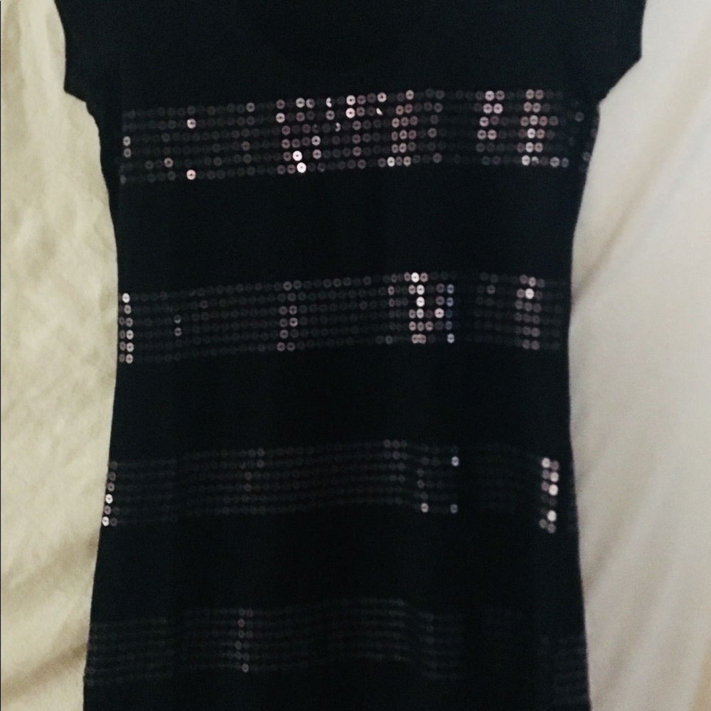 Guess Black Sequined Dress (S)